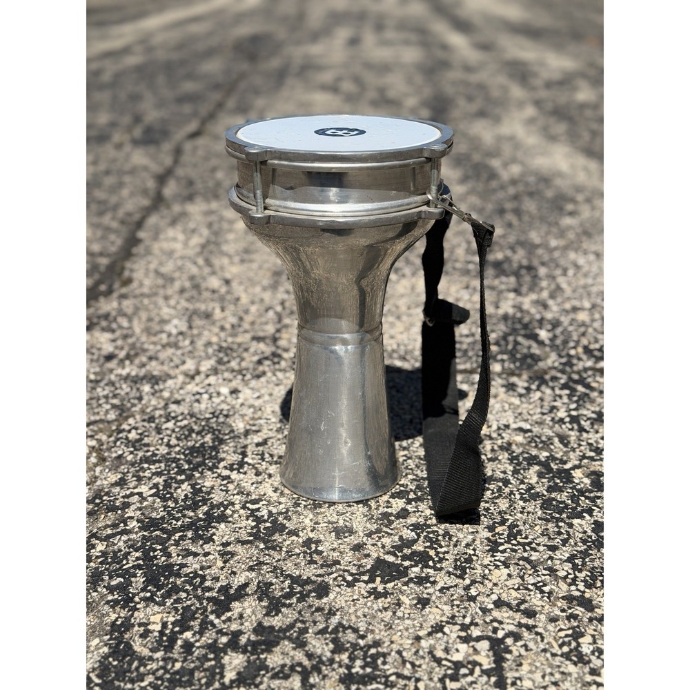 8" Meinl‎ Darbuka Tunable Aluminum Body synthetic Head Hand Hammered Turkish